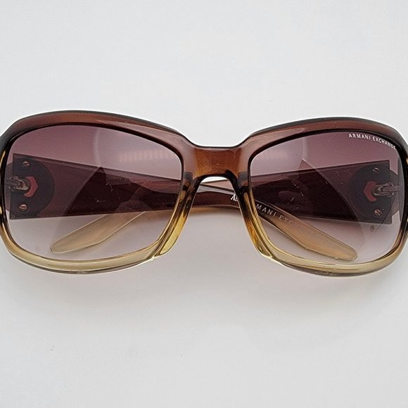 *SOLD* Armani Exchange AX062/S DC55F Brown Fade Frame Brown Lens Sunglasses - Picture 10 of 12